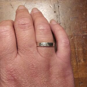 Silver Band Ring